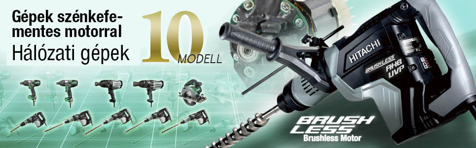 HiKOKI-Hitachi es Makita gepek webaruhaza
