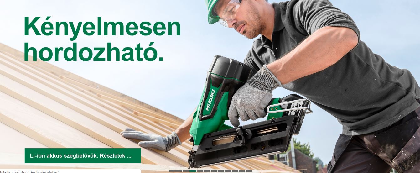 HiKOKI-Hitachi es Makita gepek webaruhaza
