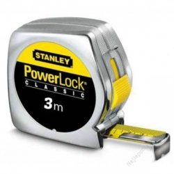 Stanley PowerLock fémházas mérőszalag 3méter (0-33-218)