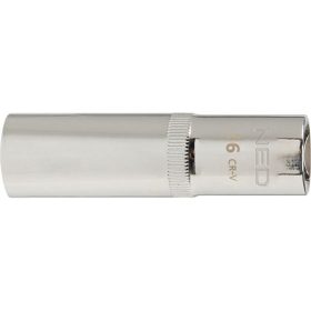 Neo CrV hosszított dugókulcs, tizenkétszög 10mm 1/2 Coll