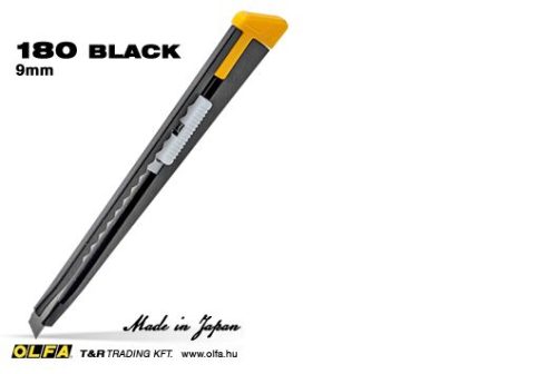 Olfa 180 black 9mm standard kés