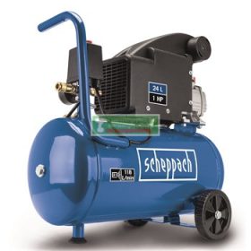Scheppach HC 24-8 - olajkenésű kompresszor 24 l, 8 bar