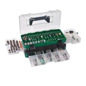 Hitachi  tartozék készlet egyenes csiszolóhoz 389 db-os 