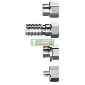   Átalakító adapter M30 belső menetről M30 külső menetre