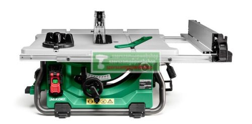 HiKOKI-Hitachi C3610DRJW4Z BASIC  Asztali körfűrész 255mm (tolto es akku nelkul)+ajandek vedokesztyu