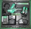 HiKOKI-Hitachi CR18DA-5AH Akkus Orrfűrész HITBOX-ban(2db 18V/5Ah akku+töltő)+ajándék védőkesztyű+orrfűrészlap