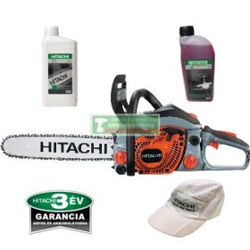   HiKOKI-Hitachi CS51EAP Benzinmotoros láncfűrész (45cm /3.4 LE) +Ajandek lancolaj 1l +2T motorolaj 1dl