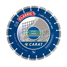 CARAT CSC1253000 Gyémánttárcsa betonhoz 125 x 22,23
