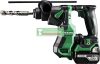 HiKOKI-Hitachi DH12DD-BASIC akkus fúrókalapács szénkefementes alapgép HITBOX-ban( akku+töltő nélkül)
