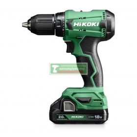   HiKOKI-Hitachi DS18DA-2,0AH akkus fúró-csavarozó 2x2,0Ah akku+töltő+Ajándék koffer****