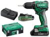 HiKOKI-Hitachi DS18DD-5Ah Akkus fúró-csavarbehajtó szénkefementes (18V/2x5.0Ah/55Nm) HITBOX kofferben ****