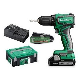   HiKOKI-Hitachi DS18DD-5Ah Akkus fúró-csavarbehajtó szénkefementes (18V/2x5.0Ah/55Nm) HITBOX kofferben ****