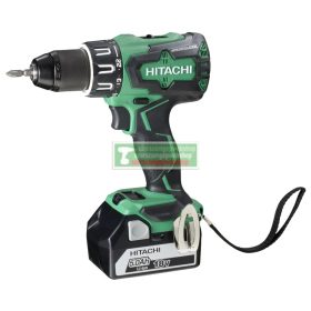   HiKOKI-HITACHI DV18DBSL Akkus Fúró-ütvefúró-csavarozó(2db 3Ah Li-Ion akku+ töltő)+HITBOX+Ajándék bit készlet***