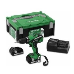   HiKOKI-HITACHI DV18DSDL  Ütvefúró-csavarozó 18V/2X5Ah+töltő+HITBOX+ajándék bit klt+vadászkés****