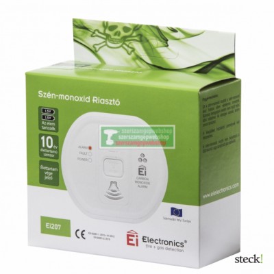 Ei207D Szén-monoxid érzékelő, LCD kijelzővel