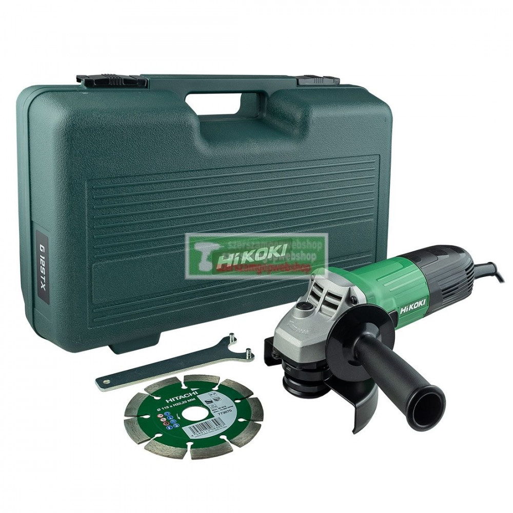 HiKOKI-Hitachi G13SN2 sorokcsiszoló( 900W ; 125mm)+Ajándék v