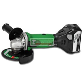   HiKOKI-Hitachi G18DSL  Akkus sarokcsiszoló 125mm(1db 5,0Ah Li-Ion akku+töltő)+ajándék védőszemüveg