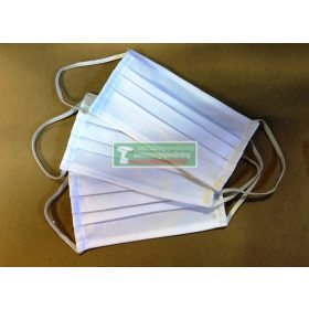 Szájmaszk gumis, mosható, textil (3db/csomag)***