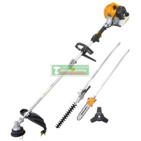   Riwall PRO RPMT 520 - Multifunkciós benzines fűkasza 4 az 1-ben és magassagi ágvágó,sövenyvágó