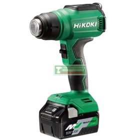   HiKOKI-Hitachi Akkus hőlégfúvó BASIC (akku es töltő nélkül szállítva)+Ajándék A120 védőkesztyű