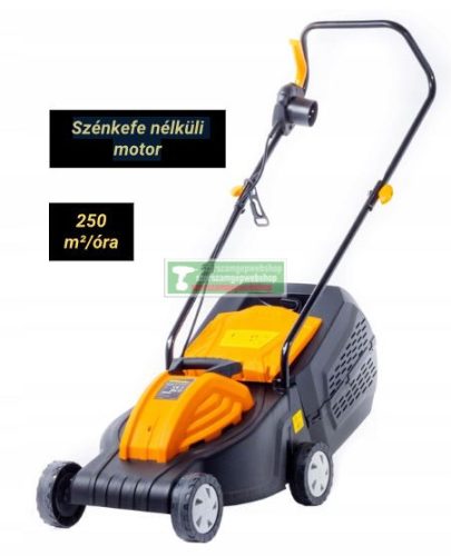 Riwall REM 3210 i - Elektromos fűnyíró 2 az 1-ben indukciós motorral+ Ajándék védőkesztyű